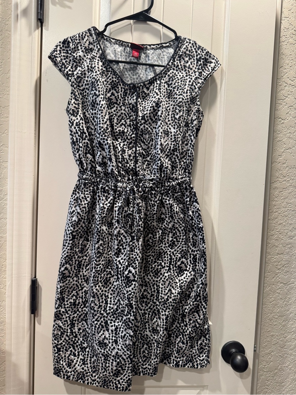 Merona Black and White Dress